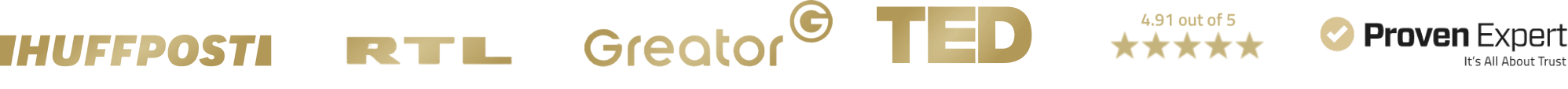 Bekannt aus - Media logos placeholder